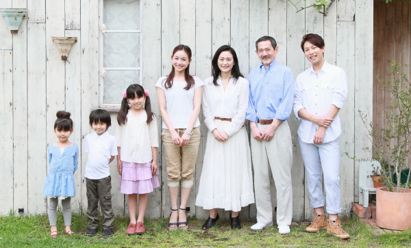 家族イメージ写真